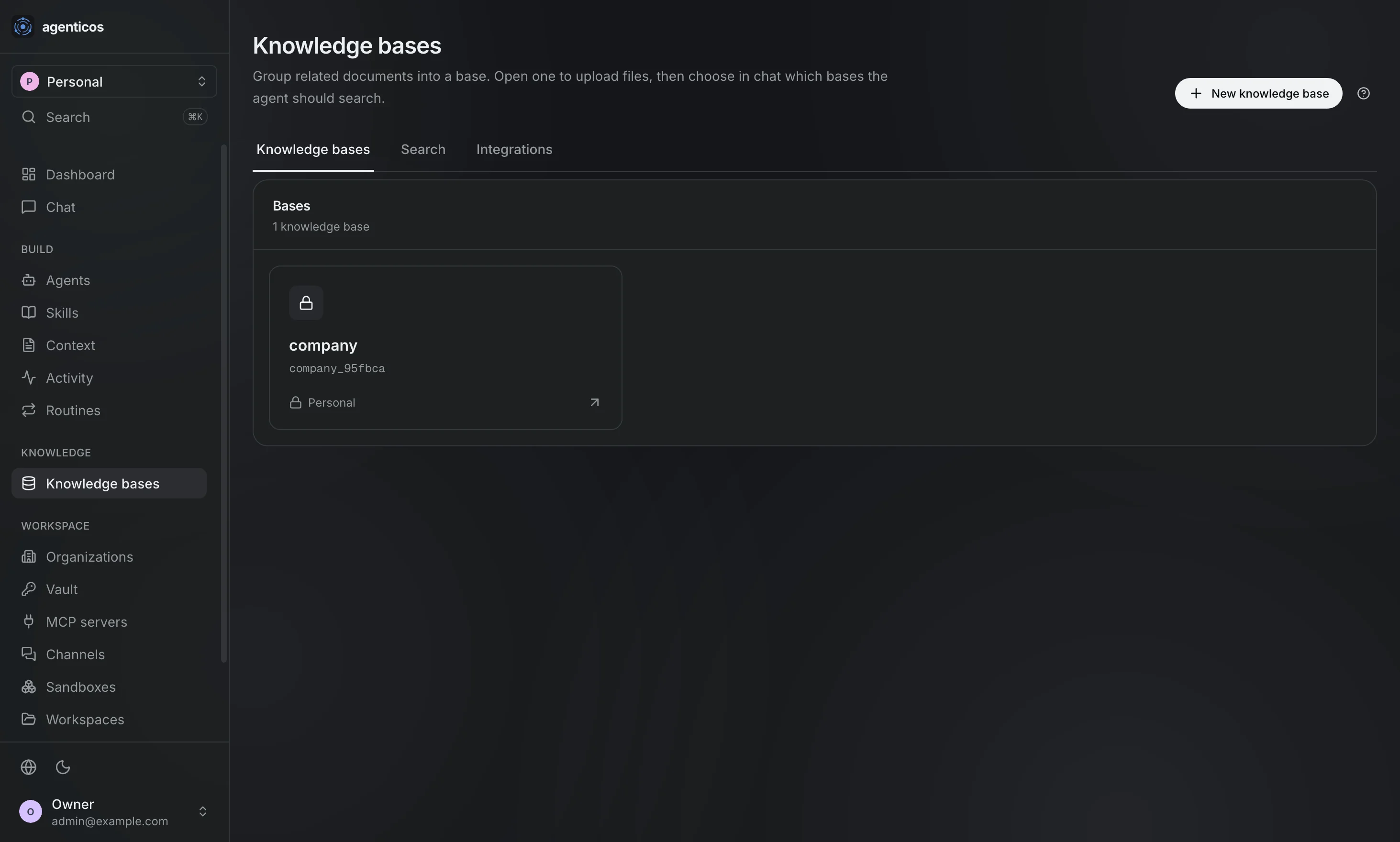 Knowledge bases