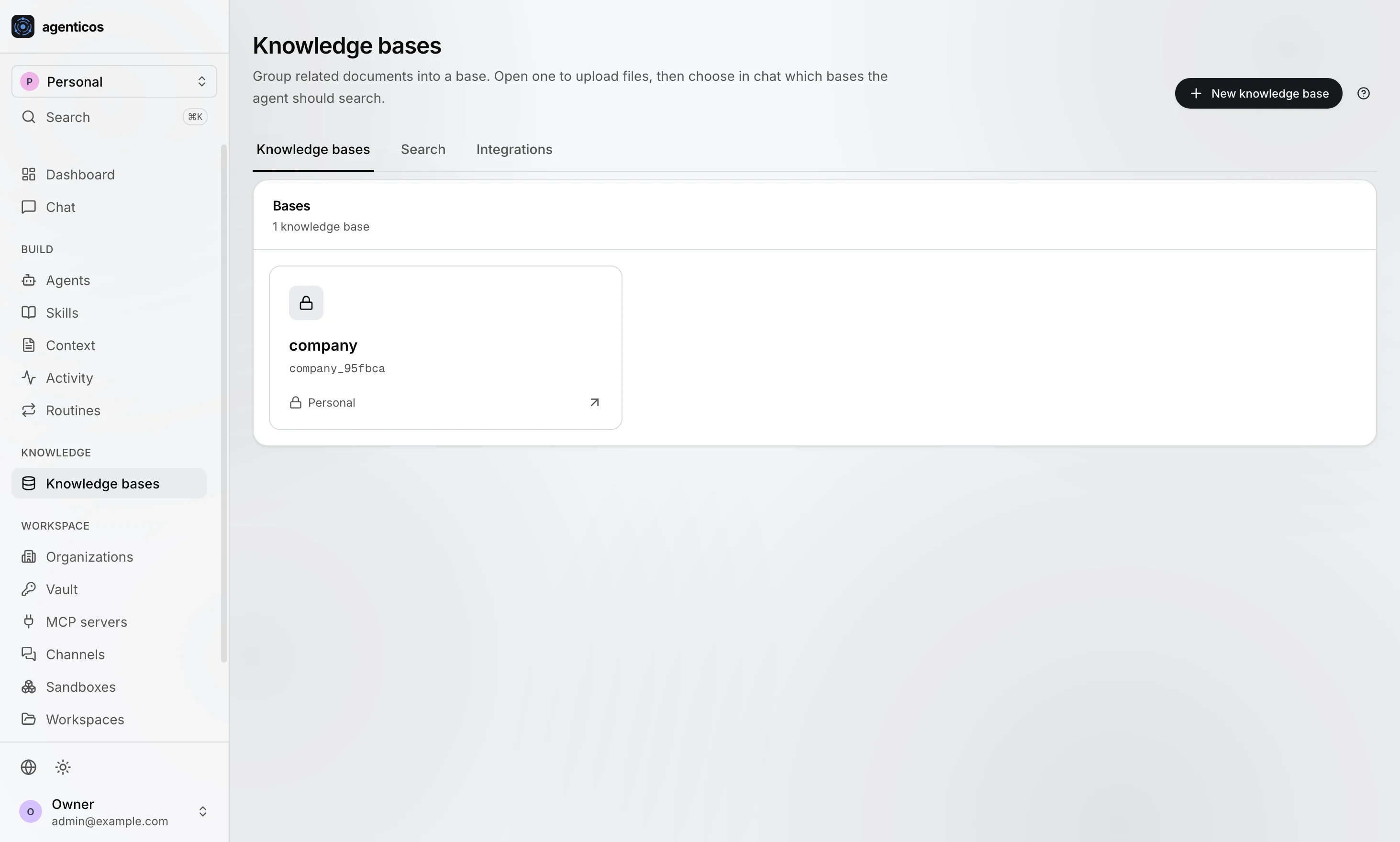 Knowledge bases