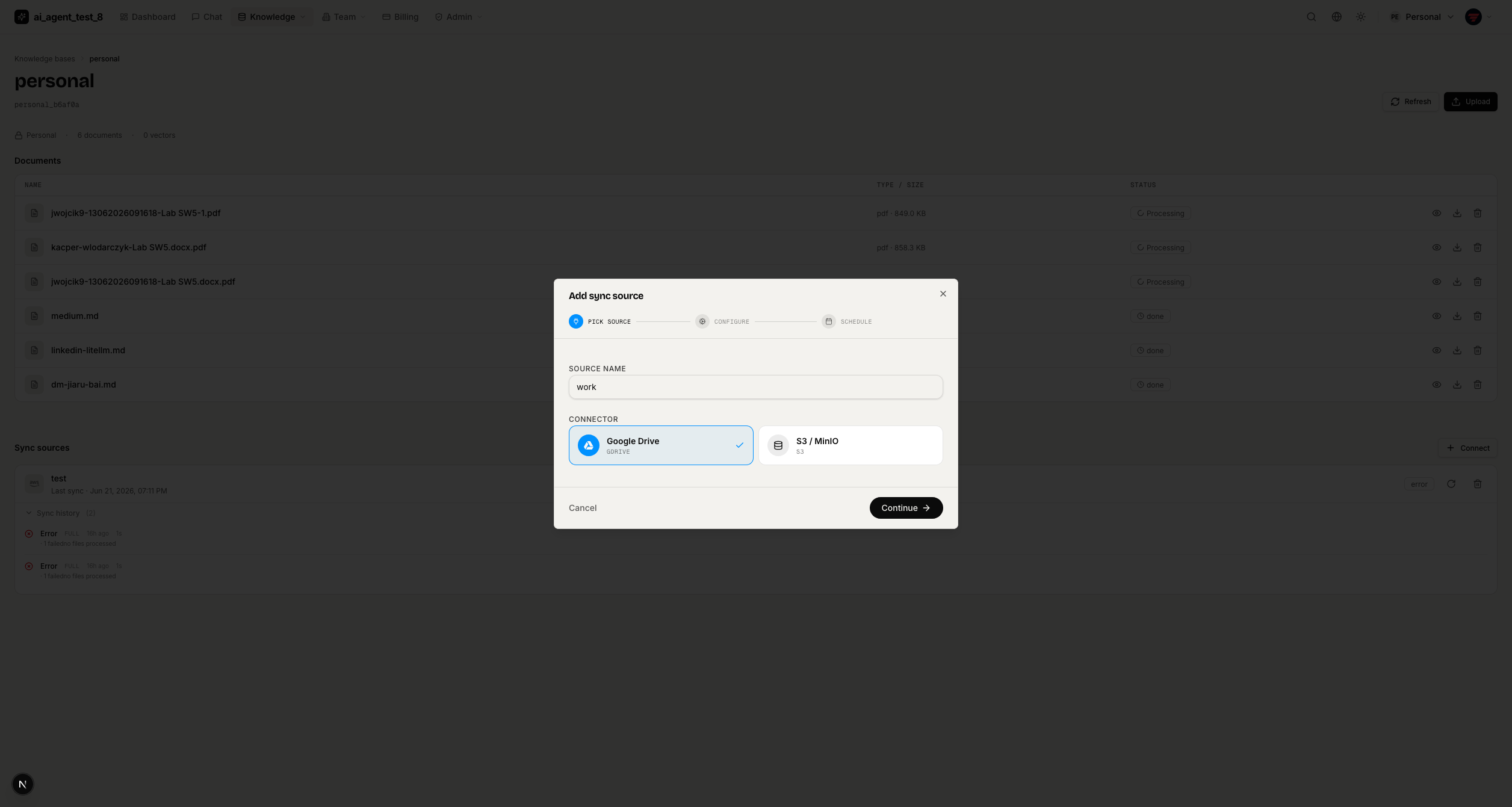 Knowledge base source — light