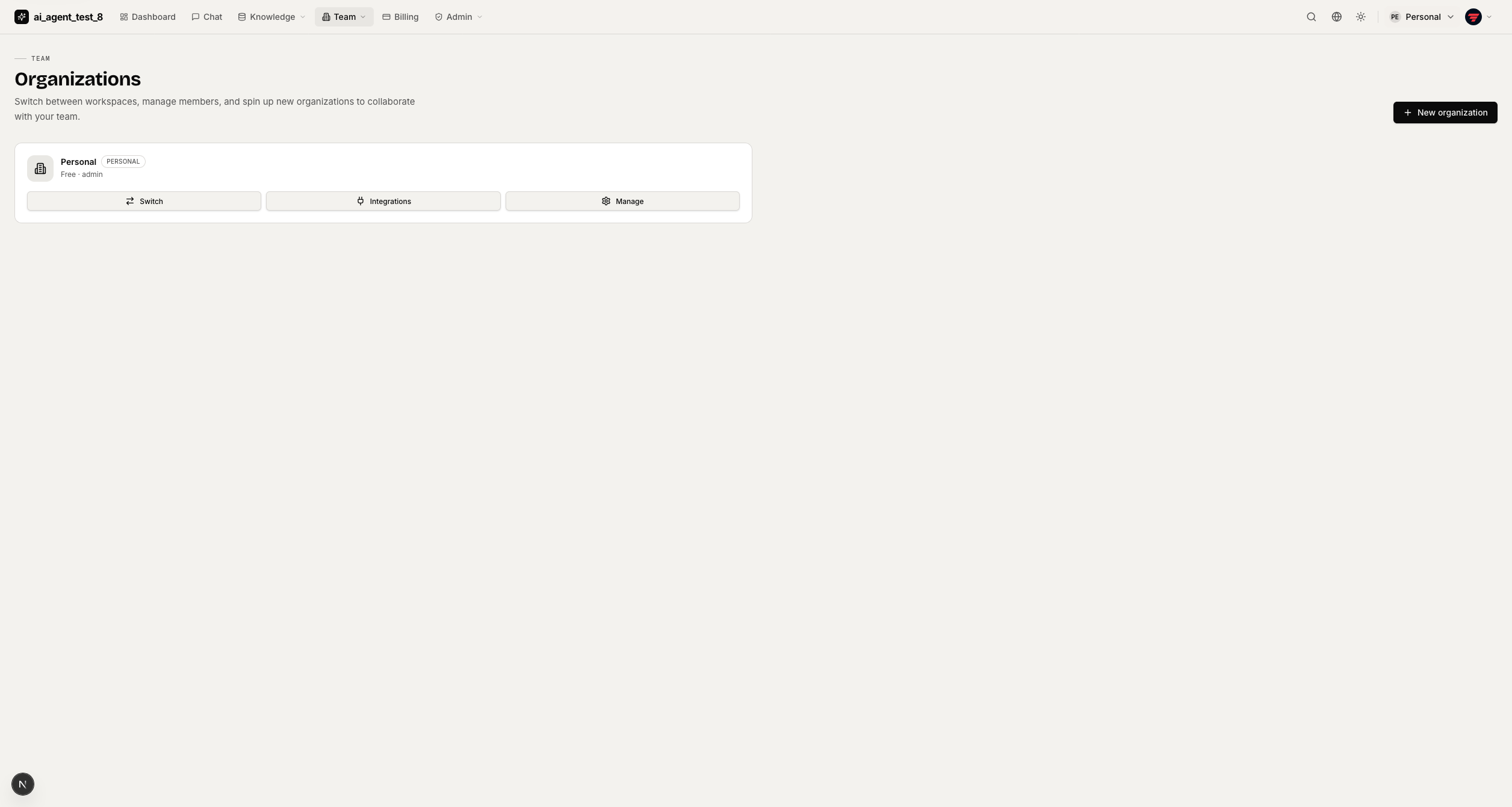 Organizations — light