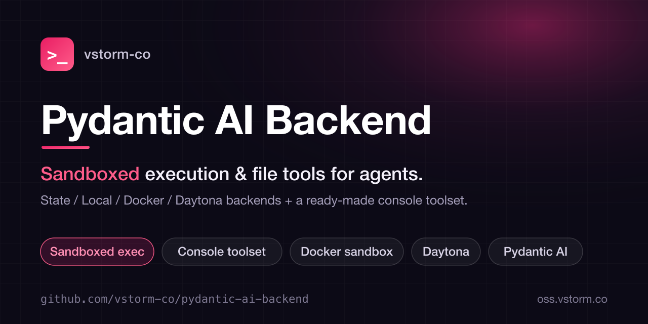 Pydantic AI Backend