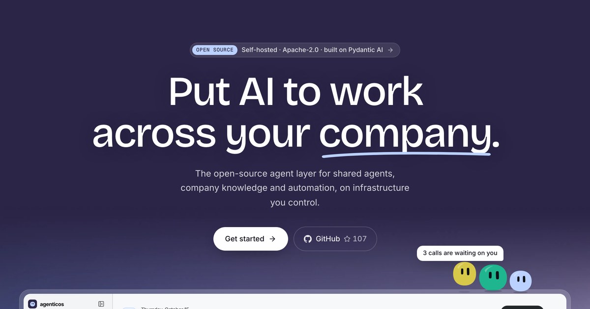 Show HN: Put AI to work across your company